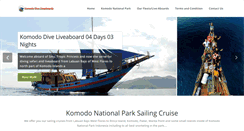 Desktop Screenshot of komododiving.com